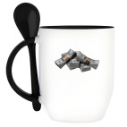 Кружка с ложкой