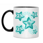 Кружка двухцветная