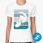 Женская спортивная футболка