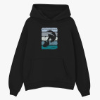 Толстовка худи оверсайз