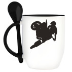 Кружка с ложкой