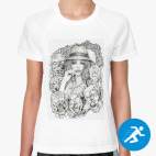 Женская спортивная футболка