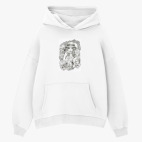 Толстовка худи оверсайз