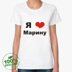 Женская футболка органик