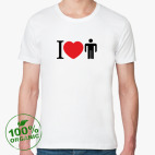 Мужская футболка органик