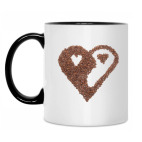 Кружка двухцветная