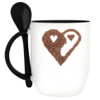 Кружка с ложкой