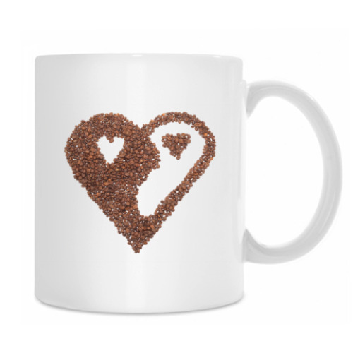 Кружка с принтом Кофе