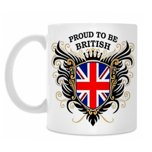 Кружка с принтом Британия