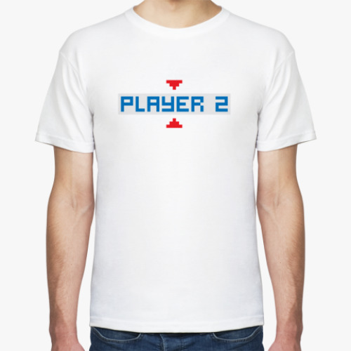 Футболка с принтом Player 2