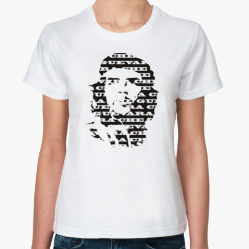 Классическая футболка с принтом Че Гевара