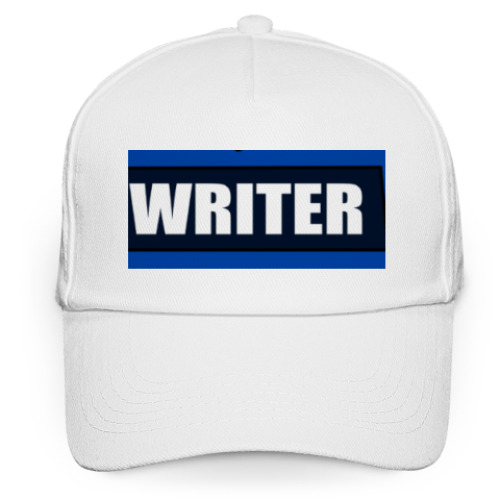 Кепка бейсболка с принтом Castle writer