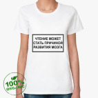 Женская футболка органик