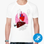 Мужская спортивная футболка