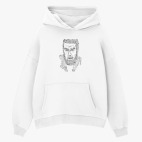 Толстовка худи оверсайз