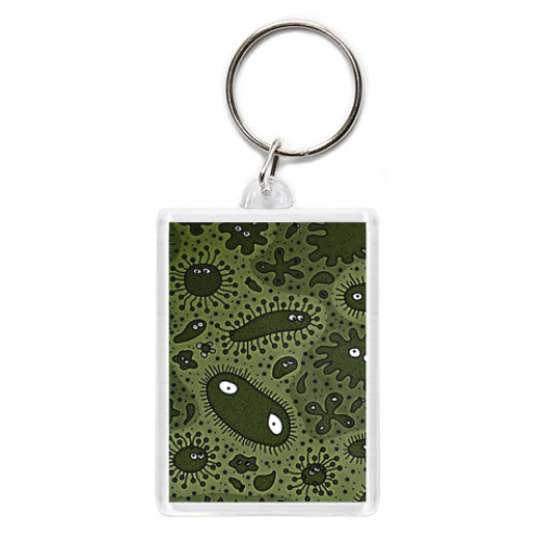 Брелок с принтом   Амебы