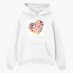 Толстовка худи оверсайз