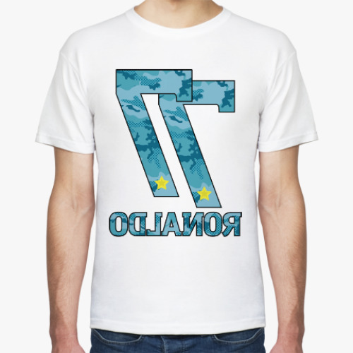 Футболка с принтом Роналдо 7