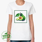 Женская футболка органик