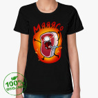 Женская футболка органик