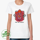 Женская футболка органик