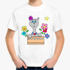 Кошка-цветочница