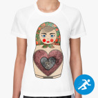 Женская спортивная футболка