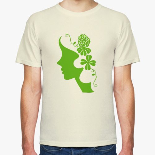 Футболка с принтом Irish Girl