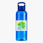 Прозрачная спортивная бутылка