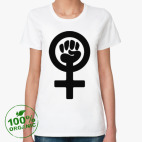 Женская футболка органик