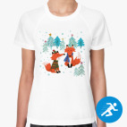 Женская спортивная футболка