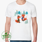 Мужская футболка органик