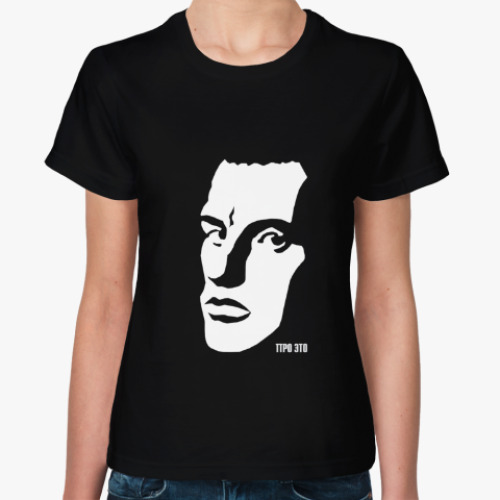 Женская футболка с принтом Маяковский, поэт