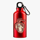 Металлическая бутылка 400 мл UV-DTF