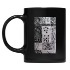 Кружка цветная UV-DTF