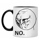 Кружка двухцветная