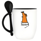 Кружка с ложкой