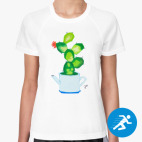 Женская спортивная футболка