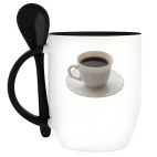 Кружка с ложкой