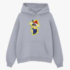 Толстовка худи оверсайз