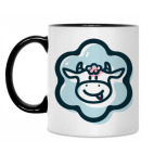 Кружка двухцветная