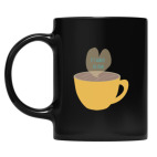 Кружка цветная UV-DTF