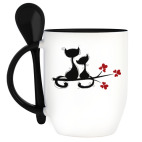 Кружка с ложкой