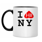 Кружка двухцветная