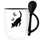 Кружка с ложкой