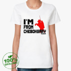 Женская футболка органик