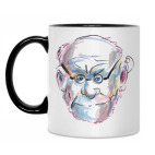 Кружка двухцветная