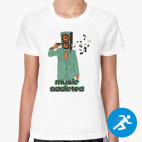 Женская спортивная футболка