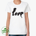 Женская футболка органик