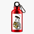 Металлическая бутылка 400 мл UV-DTF